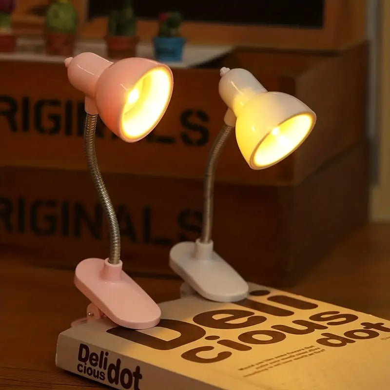 Portable LED Reading Lamp with Clip