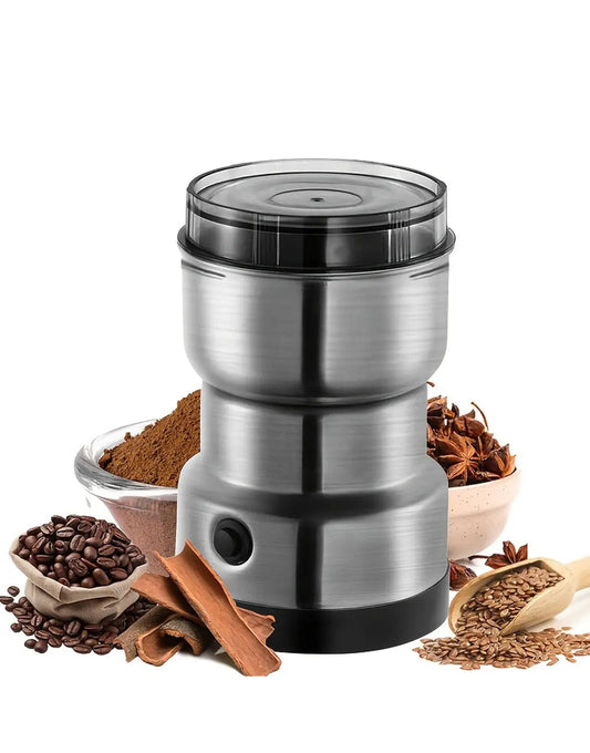 Electric Stainless Steel Spice & Coffee Grinder