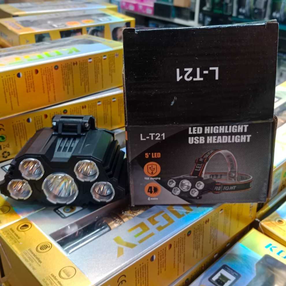 L T21 USB Rechargeable LED Headlight
