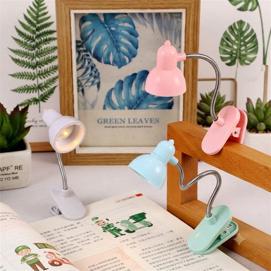 Portable LED Reading Lamp with Clip